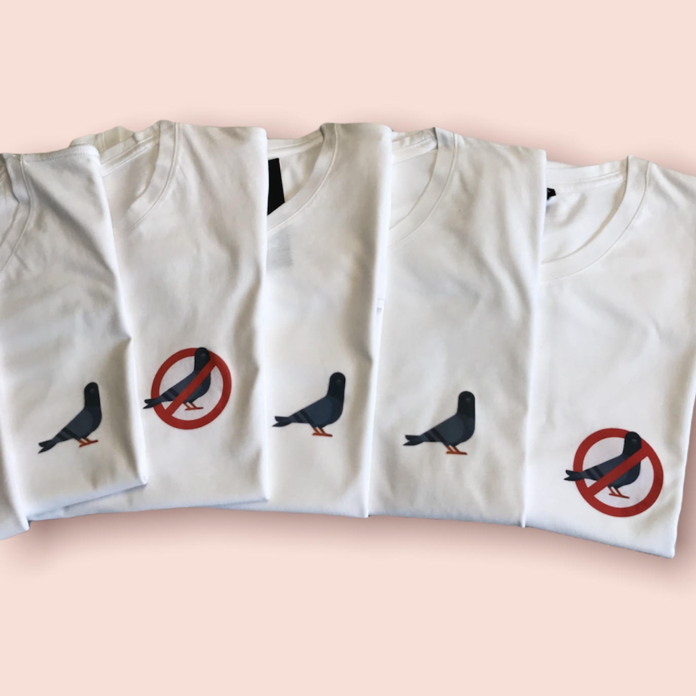 Tshirts met tekening op de borst bestellen