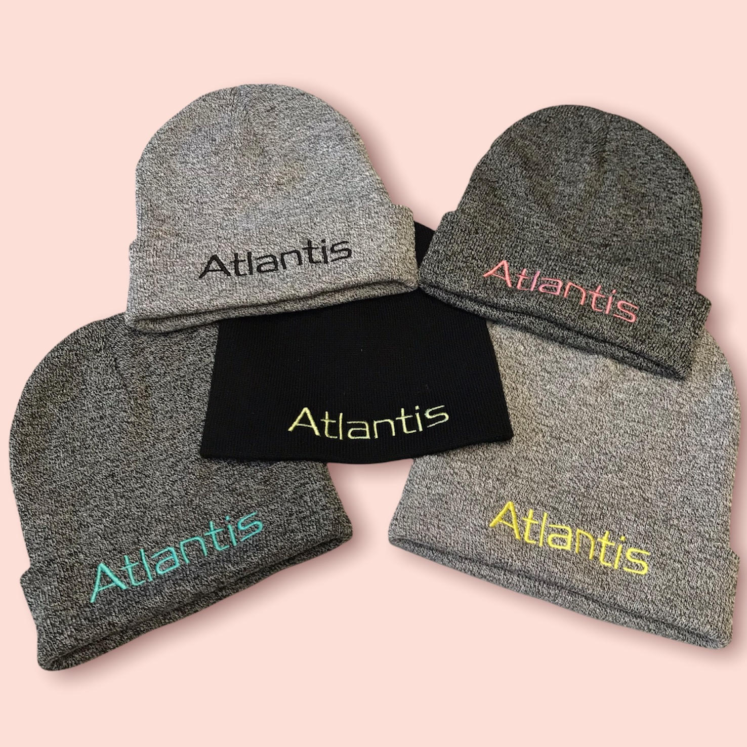 mutsen met bedrijfslogo Atlantis Lier