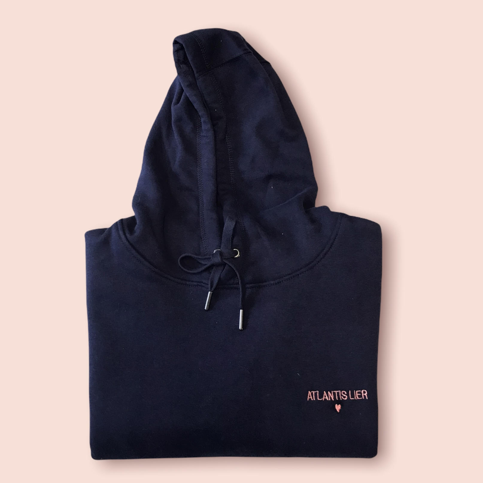 trui borduren atlantis lier duikschool donkerblauw